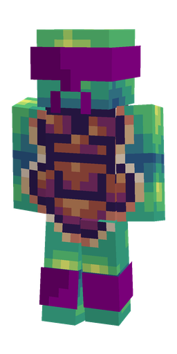 Classic skin: body, back render