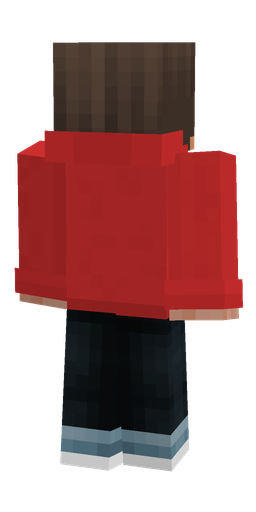 Black skin: body, back render