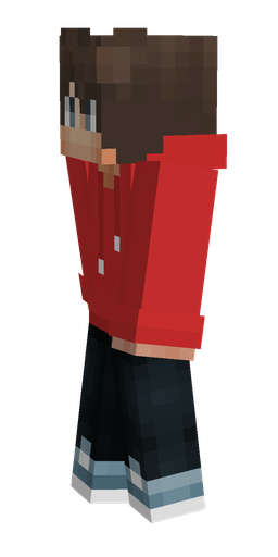 Black skin: body, left side render