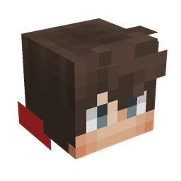 Black skin: head render