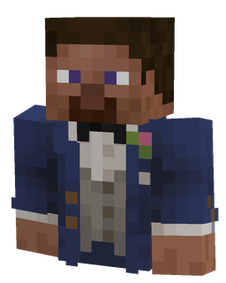 Blue skin: bust render