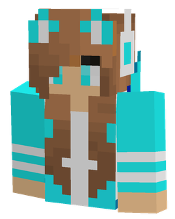 Blue skin: bust render