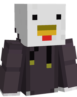 Black skin: bust render