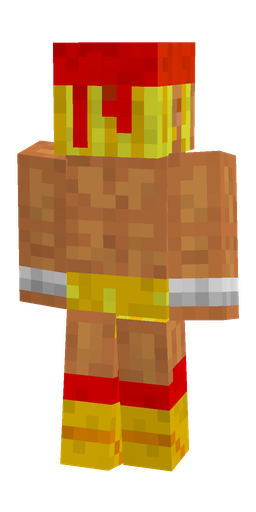 Classic skin: body, back render