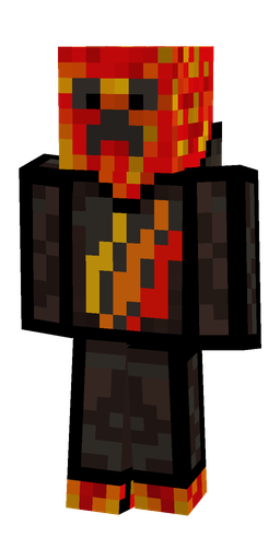 Black skin: body, front render