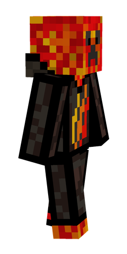 Black skin: body, right side render