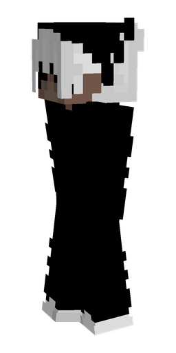 Black skin: body, left side render