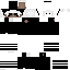 Black skin: raw texture render
