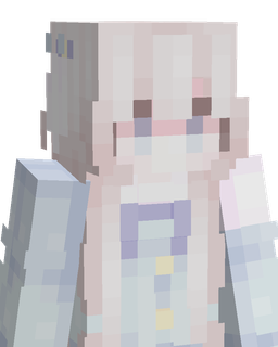Blue skin: bust render