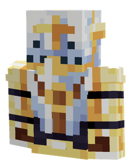 Blue skin: bust render