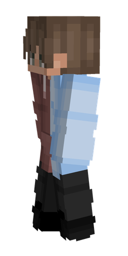 Black skin: body, left side render