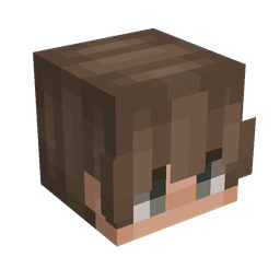 Black skin: head render