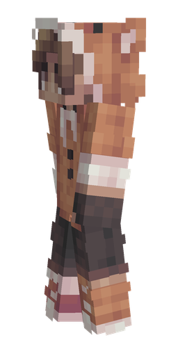 Orange skin: body, left side render