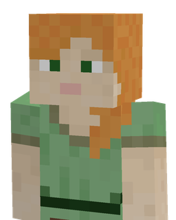 Green skin: bust render