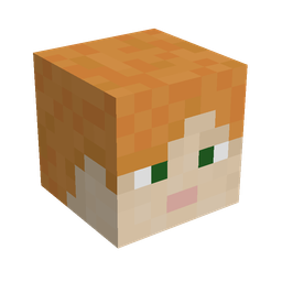 Green skin: head render