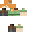 Green skin: raw texture render