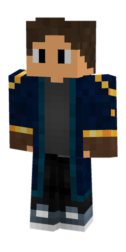 Black skin: body, front render