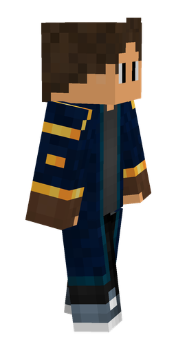 Black skin: body, right side render