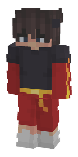 Black skin: body, front render