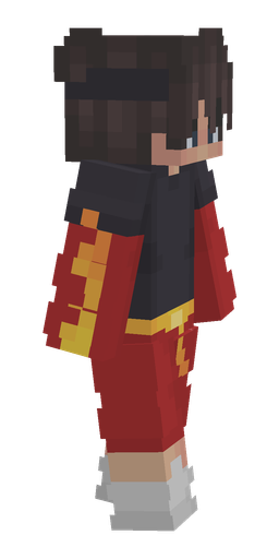 Black skin: body, right side render