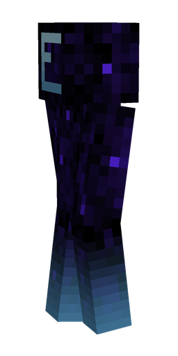 Black skin: body, left side render