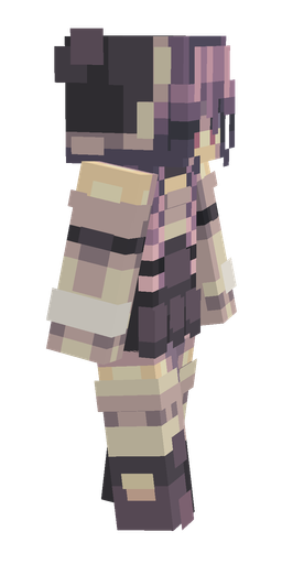 Black skin: body, right side render