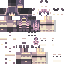 Black skin: raw texture render