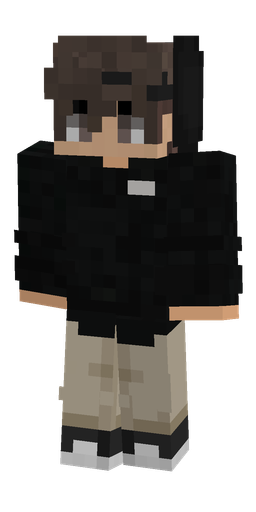 Black skin: body, front render