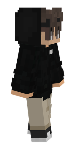 Black skin: body, right side render