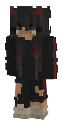 Black skin: body, front render