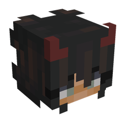 Black skin: head render