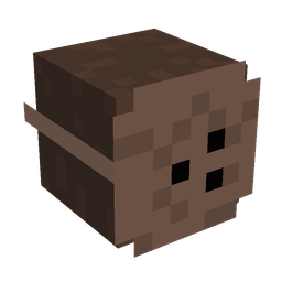 Brown skin: head render