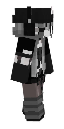 Black skin: body, right side render