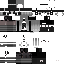 Black skin: raw texture render