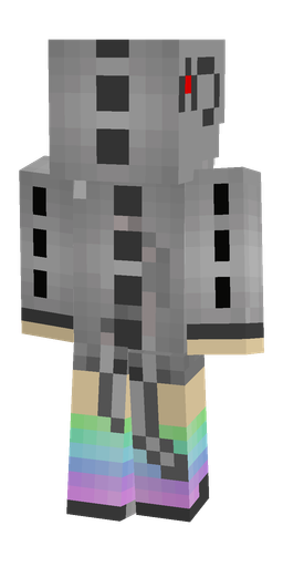 Classic skin: body, back render