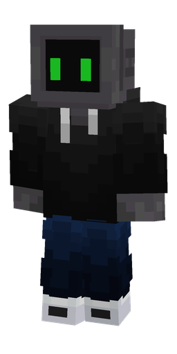 Black skin: body, front render