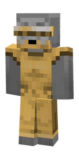 Brown skin: body, front render