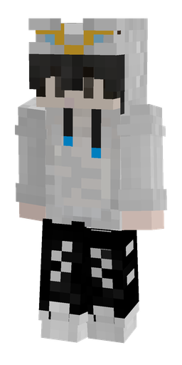 Black skin: body, front render