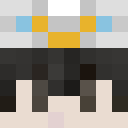 Black skin: face render