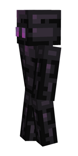 Black skin: body, left side render