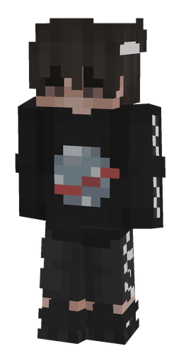Black skin: body, front render