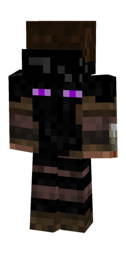 Black skin: body, back render