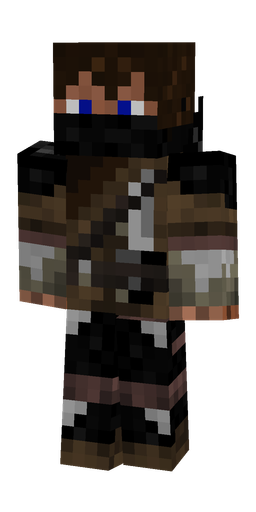Black skin: body, front render