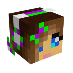 Brown skin: head render