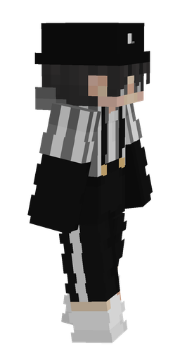 Black skin: body, right side render