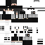 Black skin: raw texture render