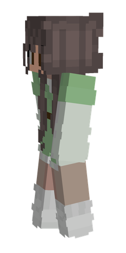 Gray skin: body, left side render