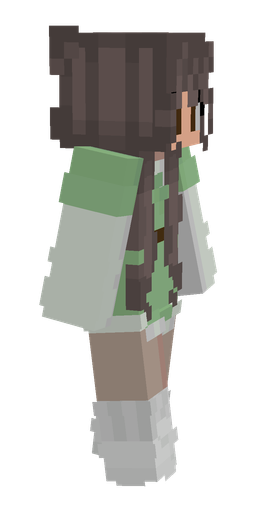 Gray skin: body, right side render