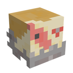 Blue skin: head render