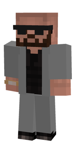 Black skin: body, front render